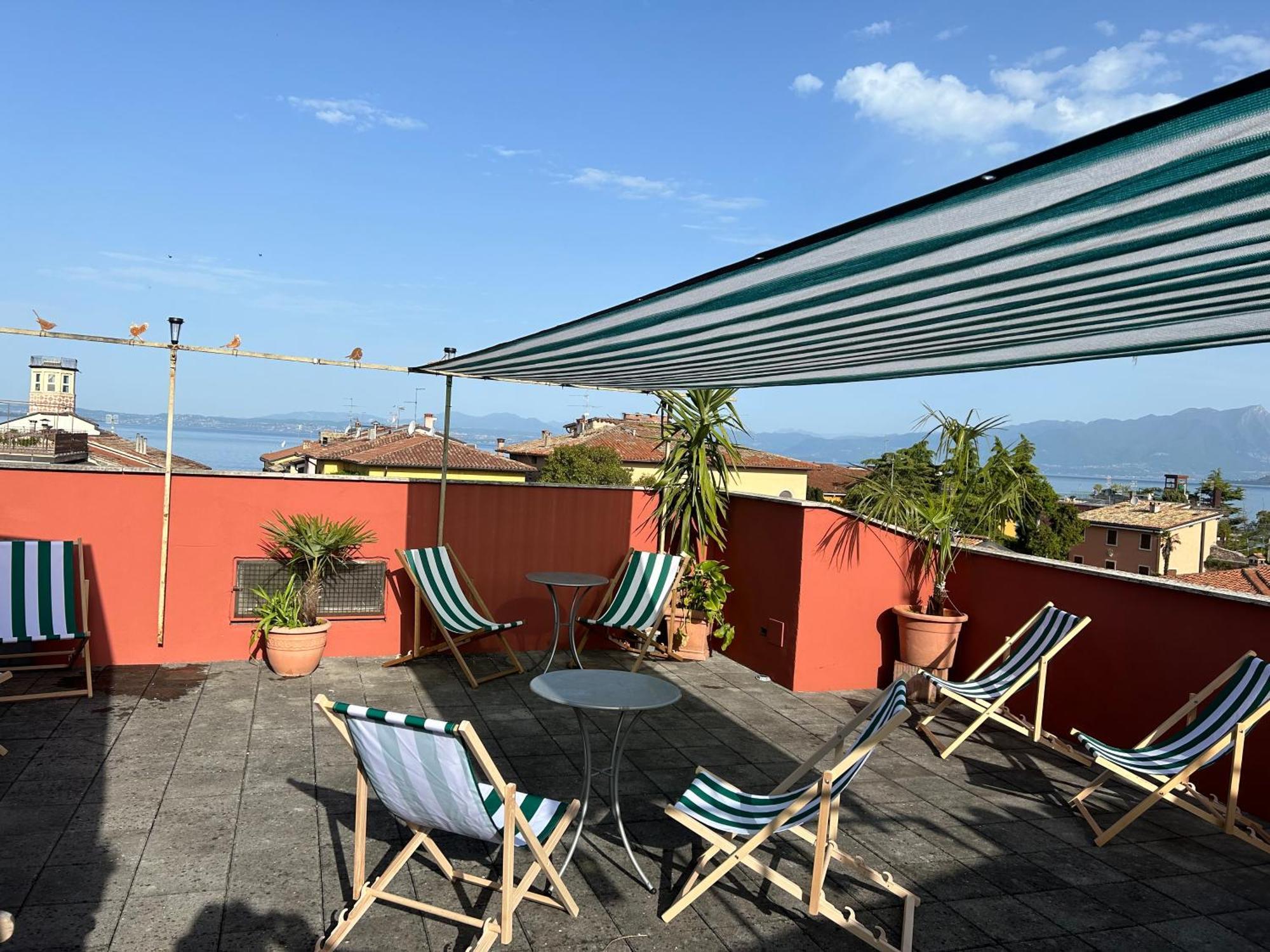 Albergo Da Pina Lazise Bagian luar foto
