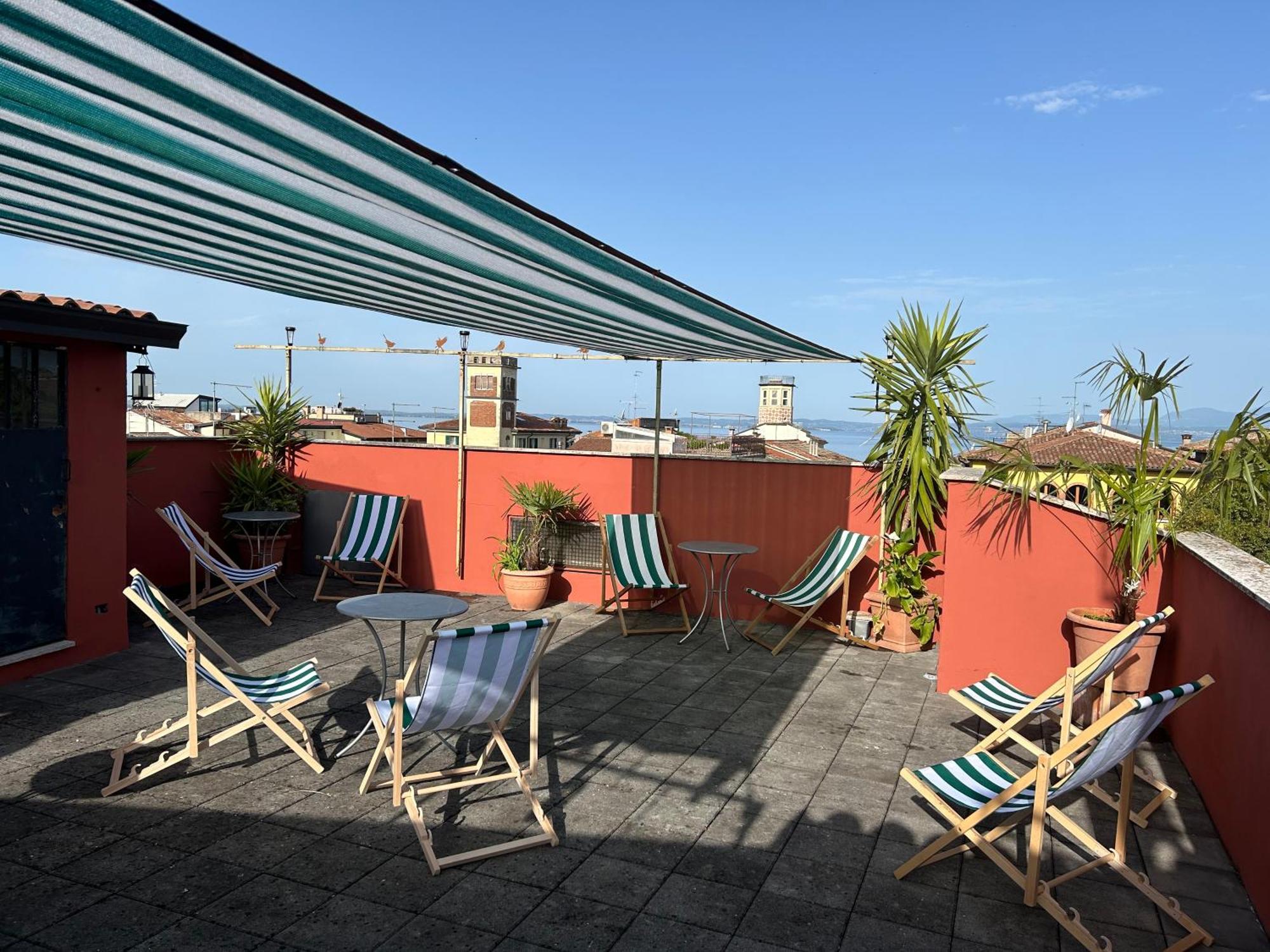Albergo Da Pina Lazise Bagian luar foto