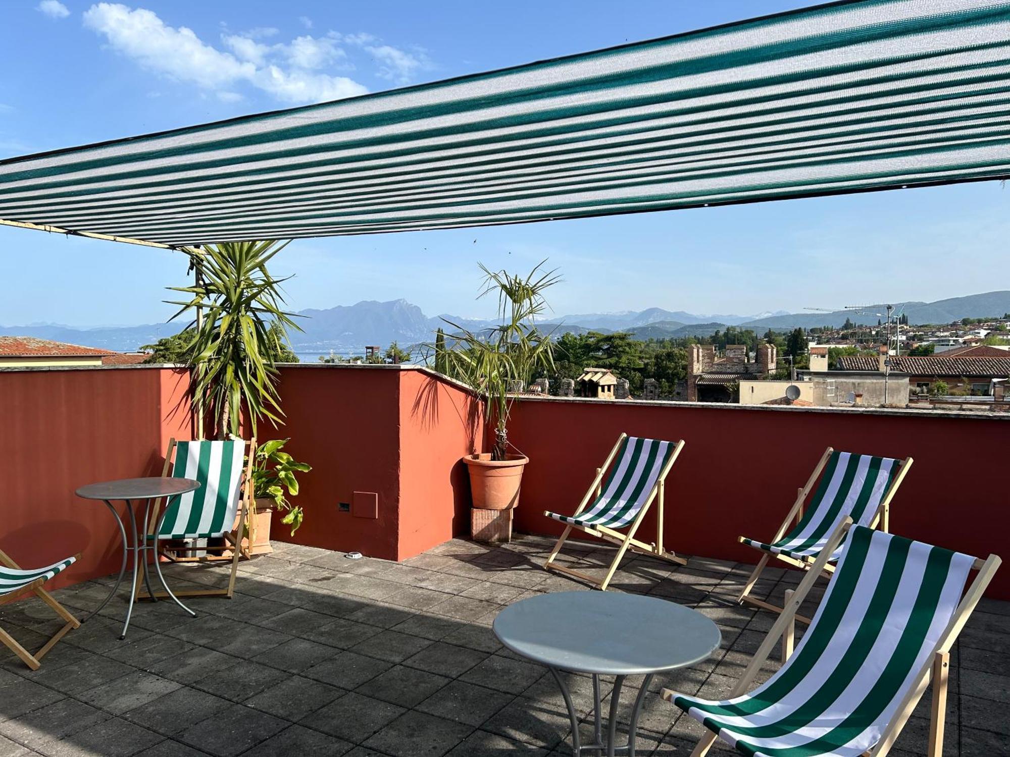 Albergo Da Pina Lazise Bagian luar foto